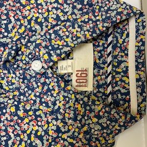 Short sleeve men’s button down